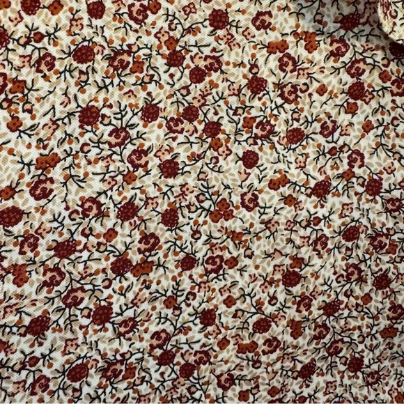 Ann Taylor Floral Ruffle Blouse Office Work Career Casual XXL - Picture 3 of 7